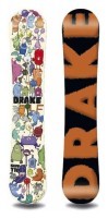 Сноуборд Drake LF BOARD 110 Brown/multicolor (76281013) O