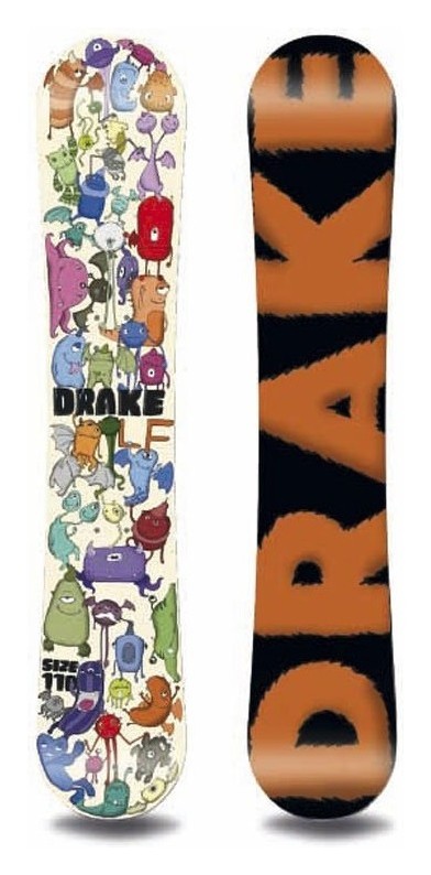 Сноуборд Drake LF BOARD 110 Brown/multicolor (76281013) O, RCH_20156