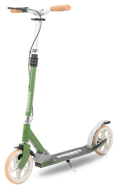 Самокат Frenzy Dual Brake V4 green, FR205DB4-GR