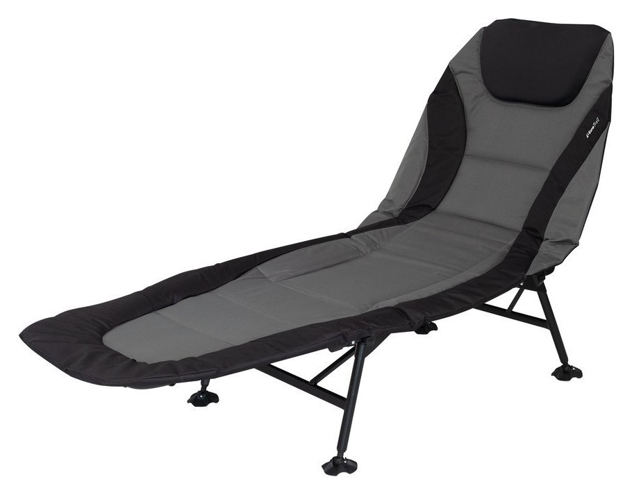 Шезлонг туристический Eurotrail ROYAL 0201 Grey/black (ETCF0085), RCH_13804