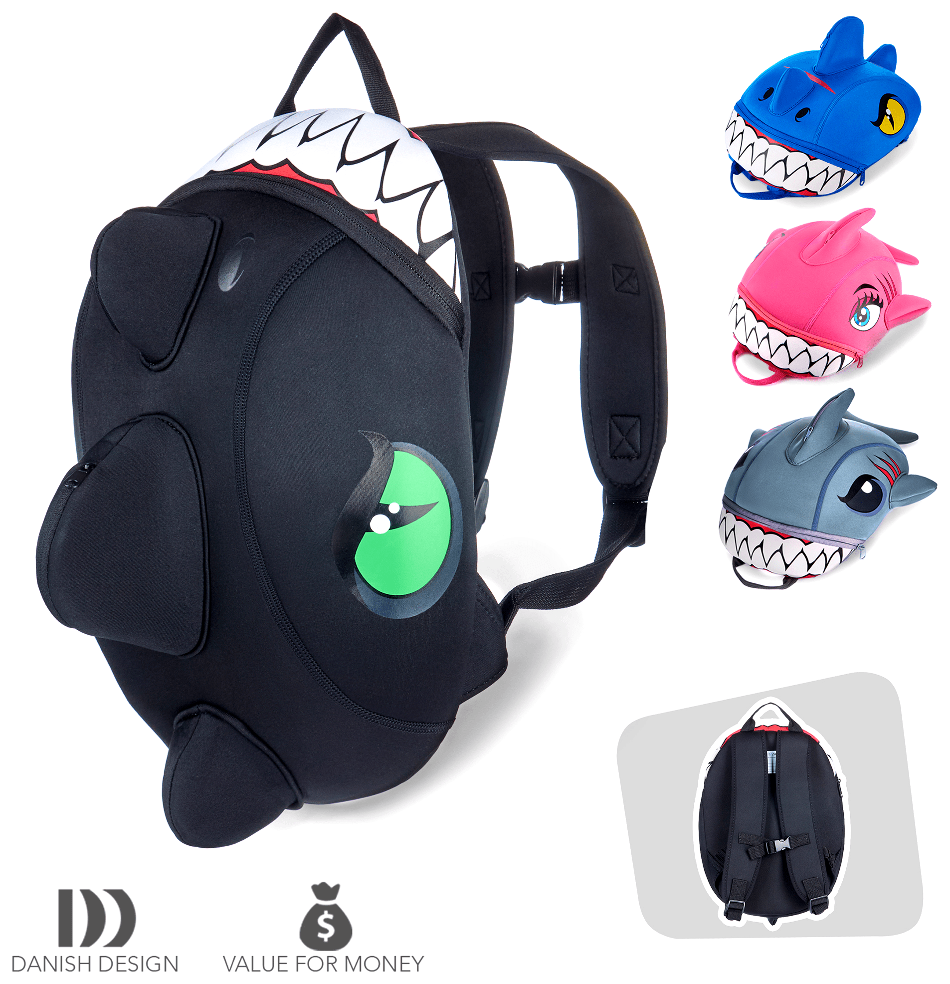 Рюкзак Crazy Safety Black Dragon, RCH_532