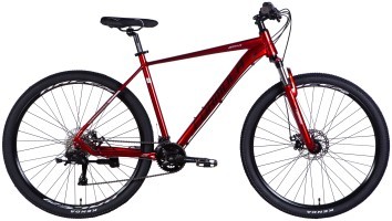 Велосипед AL 29" Formula ZEPHYR 3.0 DD CS рама-21" червоний 2025