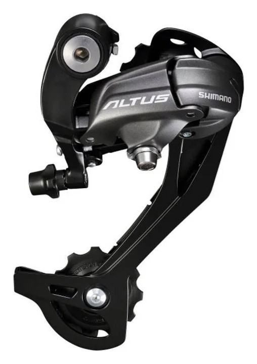 Перемикач задн. 9 швидк. під болт чорний SHIMANO Altus RD-M370 SGS, DERB-149