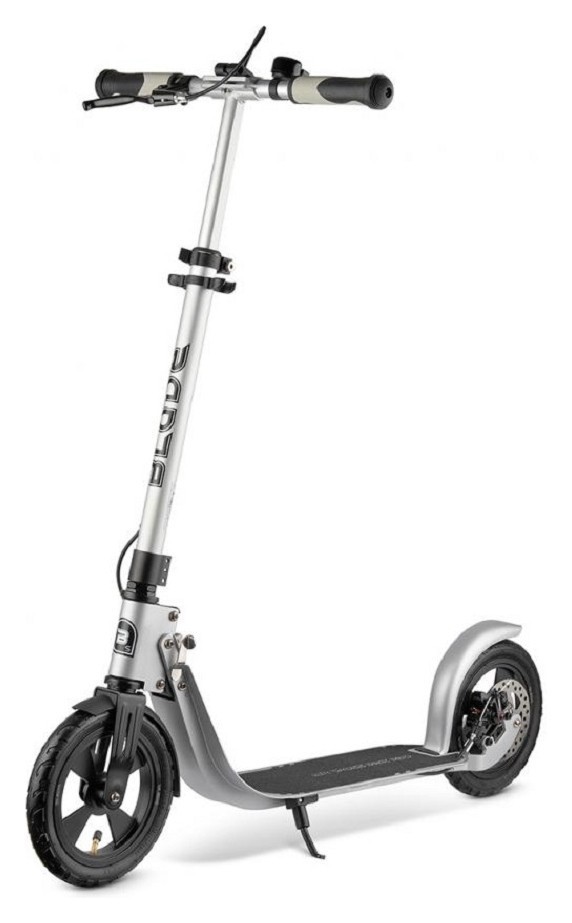 Самокат BLADE Sport Air Cross Disk 230/230 мм, серебристо-матовый черный, 231183