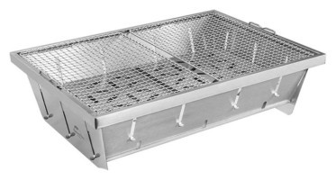 Гриль портативний Naturehike Picnic BBQ Grill NH20CJ006, р-р L, сталь