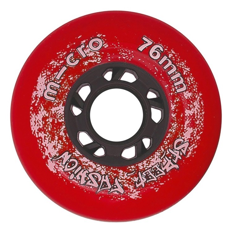 Коліщата Micro MT Plus 80 mm red, MSA-MTWH-RD