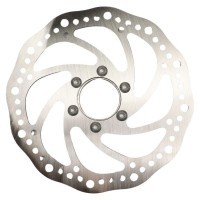 Ротор 160мм під 6 болтів VLT з фланцем з різьбою