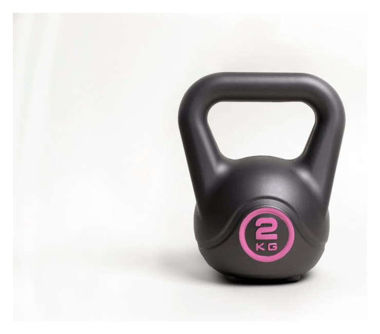 Гиря вінілова на 2кг RN-Sport (As-02), RNS_As-02