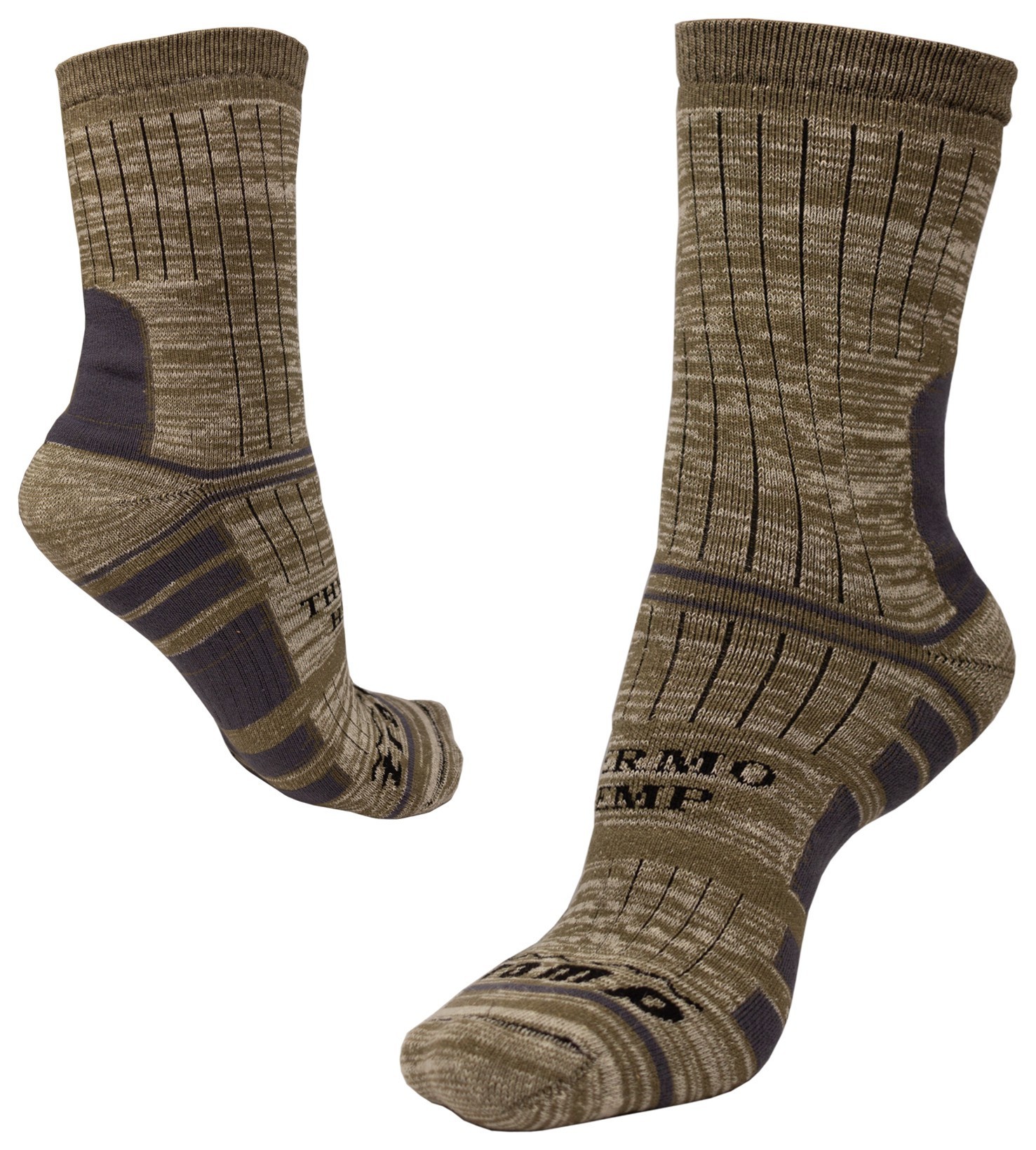 Носки демісезонні Tramp з конопель UTRUS-006-melange, 43/46, 