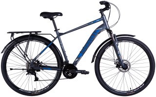 Велосипед AL 28" Discovery SYMBOL MAN DD CS рама-20" сіро-синій 2025