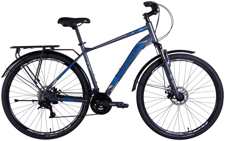 Велосипед AL 28" Discovery SYMBOL MAN DD CS рама-20" сіро-синій 2025, OPS-DIS-28-000