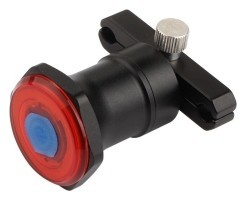 Фонарь габаритный GUB 062 LED с креплением на рельсы седла (красный)