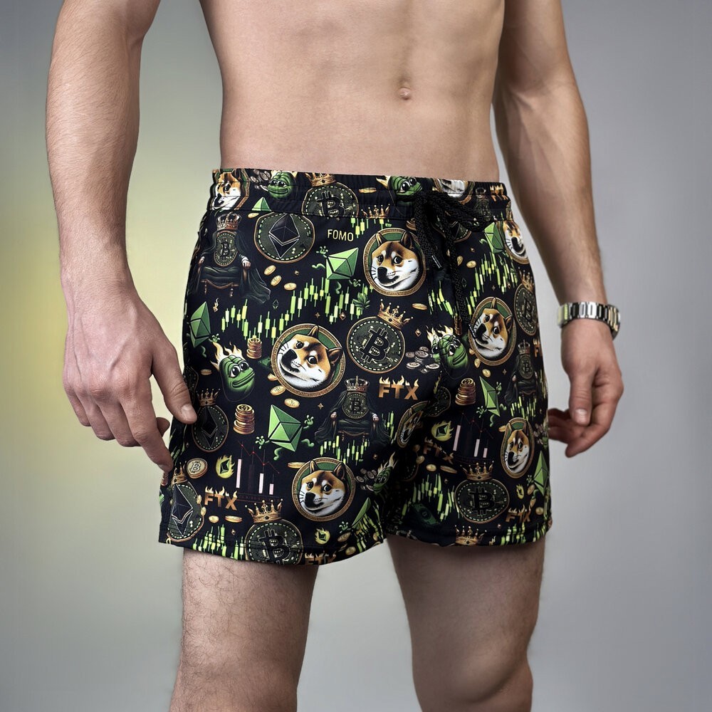 Плавальні шорти чоловічі Pobedov Pool day Kripta, POB_00000006257