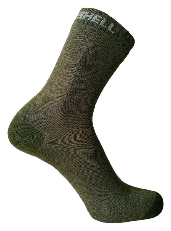 Шкарпетки водонепроникні Dexshell Ultra Thin Crew OG, р-р XL, хакі, FNR_DS683OGXL