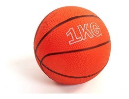 Медбол EasyFit RB 1 кг (медицинский мяч-слембол без отскока)