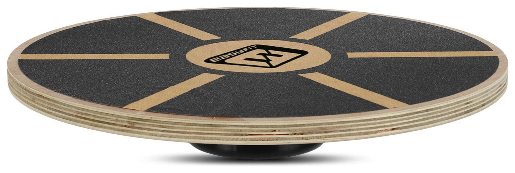 Баланс борд деревянный EasyFit балансировочный диск-тренажер, EFIT_EF-0551