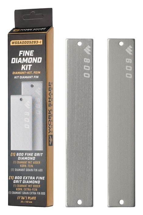 Work Sharp набір змінних пластин Fine Diamond (600/800) для точилки WSBCHPAJ-PRO, 2 шт, FNR_WSSA0005293-I