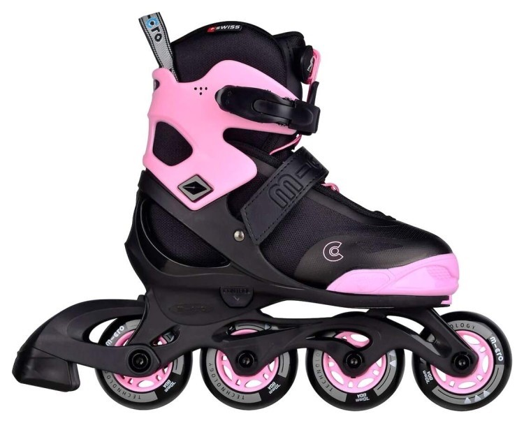 Ролики Micro Joy black-pink, MIS-JOY-BK-PK-29-32