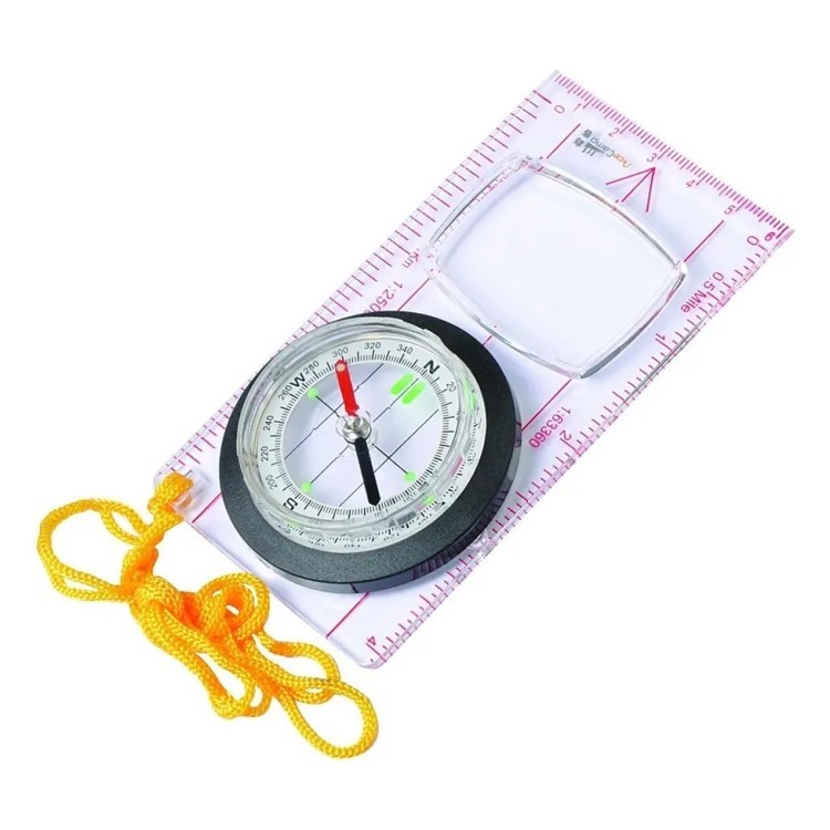 Компас AceCamp Fluorescent Map Compass, 3116