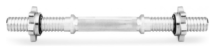 Гриф гантельний хромований із замками 45 см ф 28 мм, RNS_xr45ф30