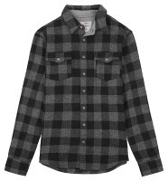 Picture Organic рубашка Hillsboro black-grey L