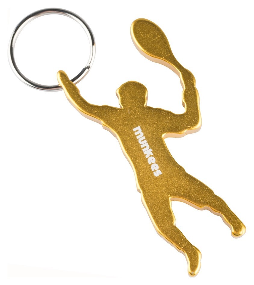 Munkees 3492 брелок-відкривальник Tennis Player yellow, 3492-YL