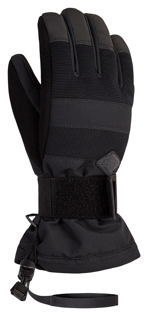 Ziener рукавички із захистом зап'ястя Manu Jr black L, 115000-12-L