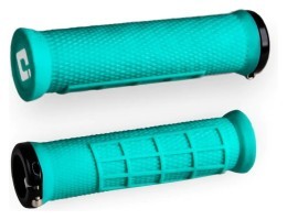 Грипси ODI Elite Flow, V2.1 Lock-On, Mint w/Black Clamp, м'ятні із чорними замками