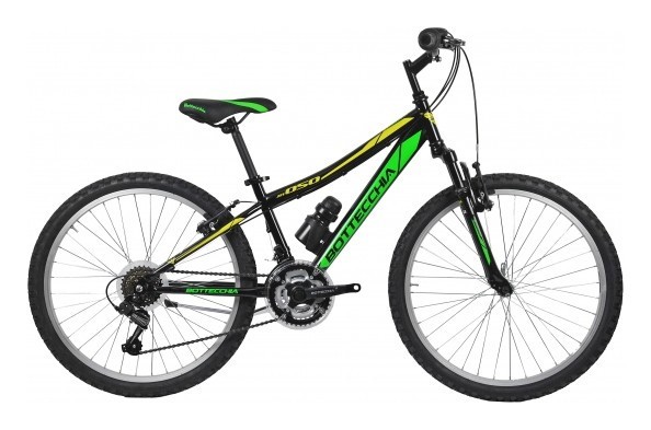 Велосипед Bottecchia MTB 18S 24" Black/Green/Yellow, RCH_407