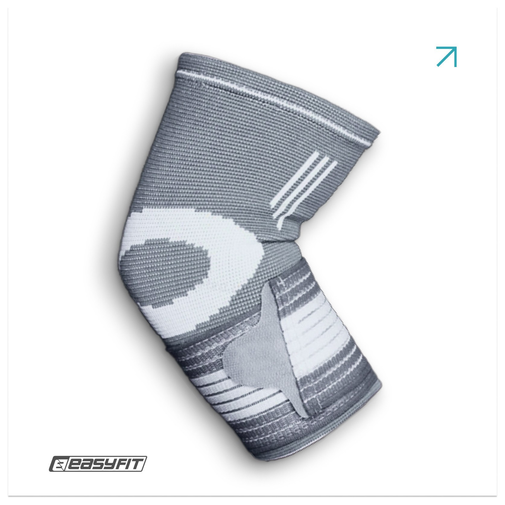 Бандаж налокотник EasyFit Flex с фиксирующим ремнем (S), EFIT_EF-0081-S