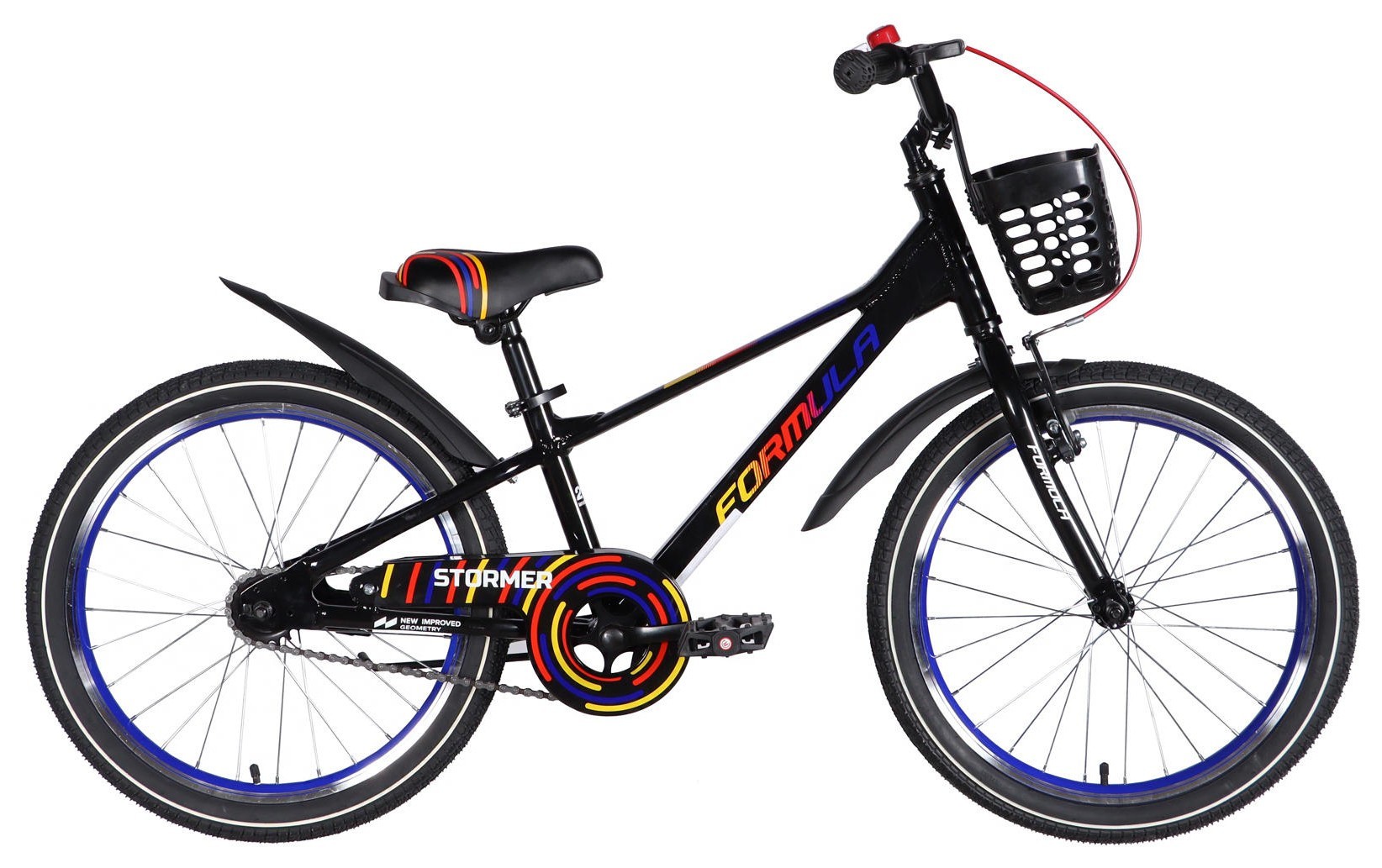 Велосипед AL 20" Formula Kid STORMER BH рама-10" чорний 2026, OPS-FRK-20-248