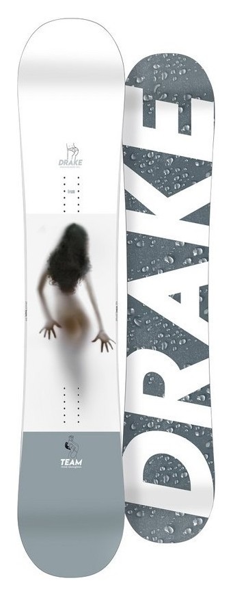 Сноуборд Drake TEAM 158 White/grey (76291023) O, RCH_20146