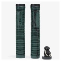 Гріпси WeThePeople PERFECT without flange 165mm Ø 29.5mm темно зелені з чорними розводами, з брелком барендом