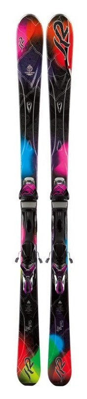 Ліжі гірські комплект K2 Superburnin+ERS 11.0 TC 146см Multicolor/black (1020101.121.1+1021005.121.1) O, RCH_17721