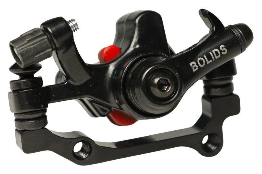 Гальмо дискове задн. механ. 160мм  BL-105R без ротора, з адапт. чорний, DISR-105