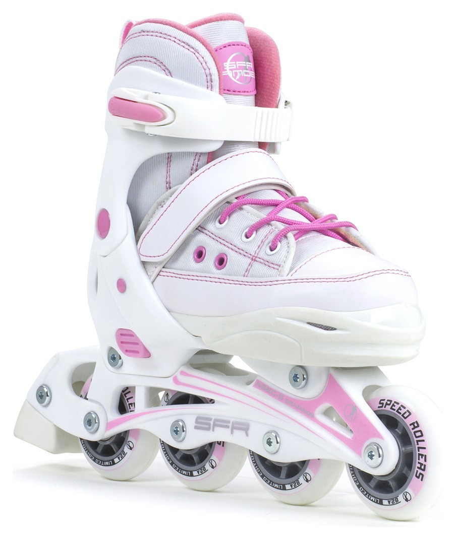 Роликові ковзани SFR Camden II Adjustable 30,5-34 White Pink, RCH_1707