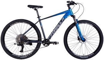 Велосипед AL 29" Formula ZEPHYR PRO HDD рама-19" синьо-сірий 2025