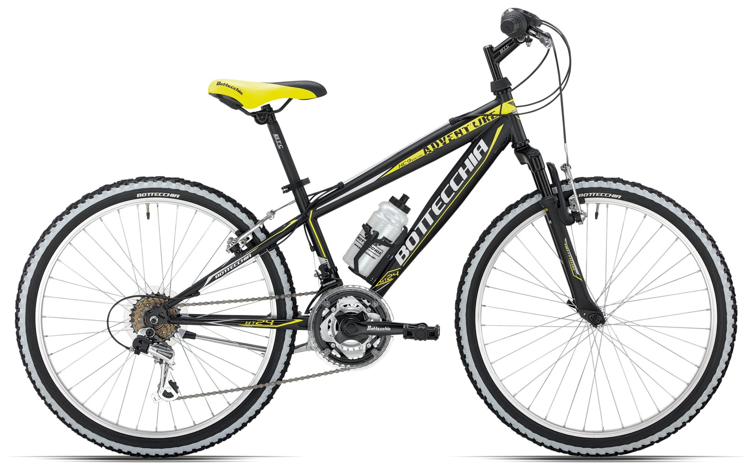 Велосипед Bottecchia MTB 18S 24" Black/Yellow, RCH_405