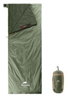 Спальник надлегкий Naturehike Summer LW180 NH21MSD09 правий, (15°C), p-p M, зелений