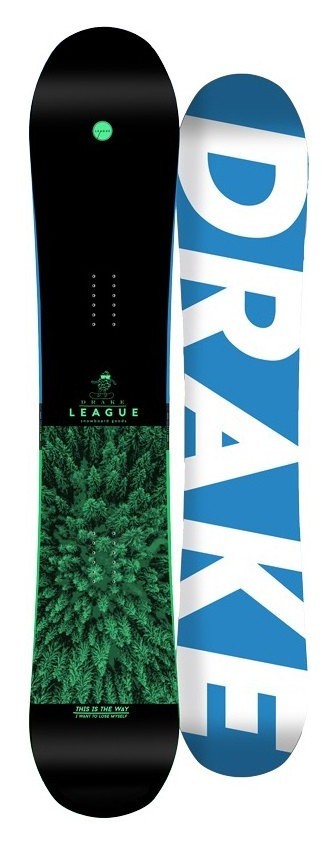 Сноуборд Drake LEAGUE 156 Black/green/blue/white (76291026) O, RCH_20139