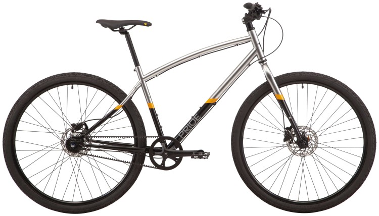 Велосипед 28" Pride ROCKSTEADY 8.3 рама - M 2023 черно-серый, SKD-57-10