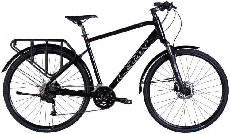 Велосипед AL 28" Leon TG 70 MAN HDD рама-21" чорний 2025, OPS-LN-29-252