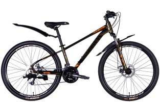 Велосипед AL 26" Discovery BASTION DD CS рама-13" коричневий 2025