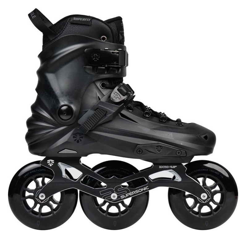 Фріскейтові роликові ковзани Flying Eagle X7T Reaver чорні, ROL_11578_1
