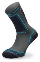 Носки для роликів жіночі Rollerblade PERFORMANCE SOCKS W M Grey/water green (06A56500)