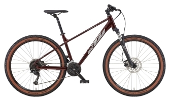 Велосипед KTM PENNY LANE 271 27.5" рама M/42 темно-червоний 2022/2023