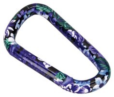 Munkees 3326 карабин Flower Purple 8 mm x 80 mm purple