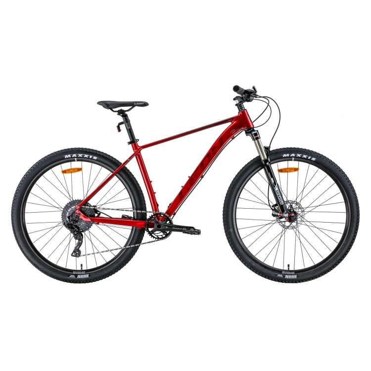 Велосипед 29" Leon TN-40 AM Hydraulic lock out HDD 2022 (червоний з червоним), OPS-LN-29-131