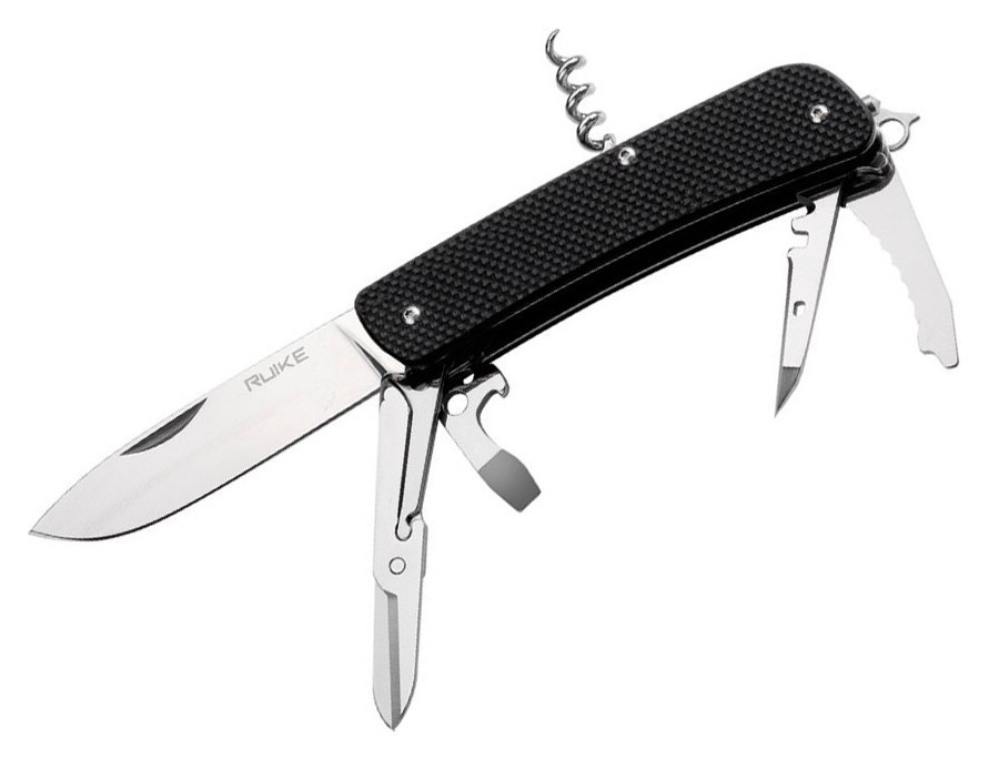 Многофункциональный нож Ruike Criterion Collection L31 черный, FNR_L31-B