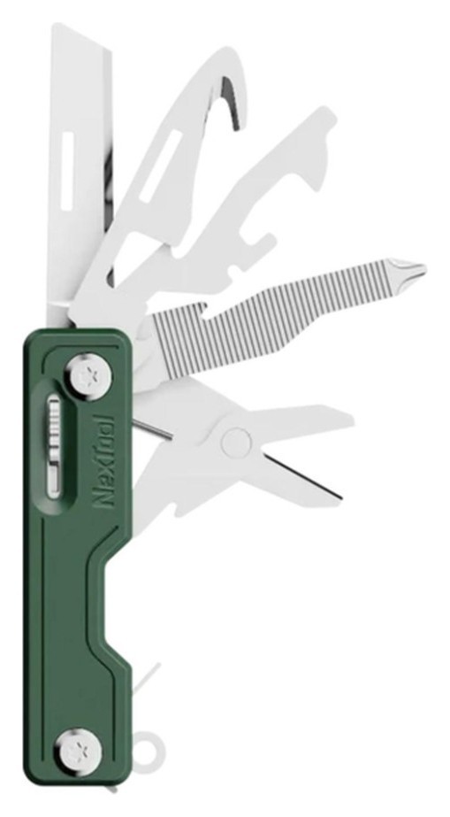 Мультитул NexTool Multi Functional Knife, зелений, FNR_NE20098